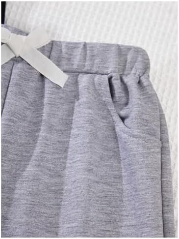 GORGLITTER Girls 2 Piece Sweatpants