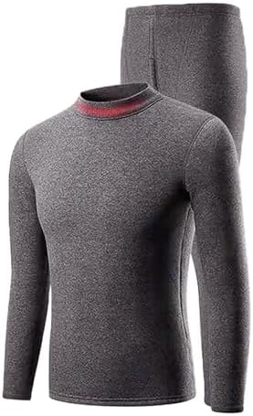 Mens Thermal Long Sleeve brush Pants for Hunting Underwear