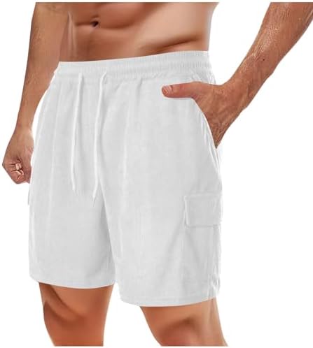 Xiaojmake Corduroy Shorts Summer Essentials