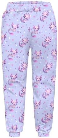 Eheartsgir Girls Joggers Pants with Pockets - Lightweight Active Sweatpants for Kids