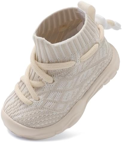 JIASUQI Toddler Sneakers Wide Non-slip Lightweight