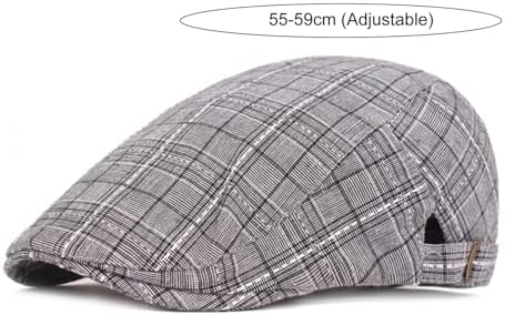 Adjustable Flat-Collared Cabie Hat for Men