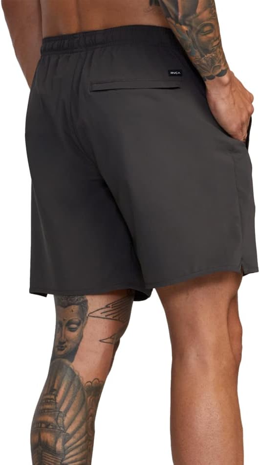 RVCA Mens Yogger Stretch Short - Premium Comfort