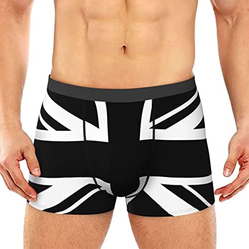Football-Printed Boxer Briefs for Men