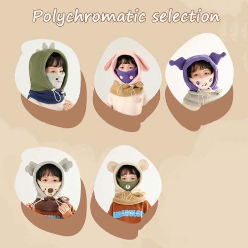Cute Cat Ears Skiing Helmet Cover for Girls