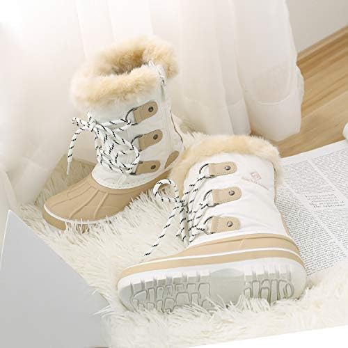 Perfect Winter Faux Fur Lined Boots for Kids