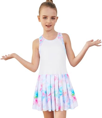 MODAFANS Girls Tennis Golf Pickleball Dress