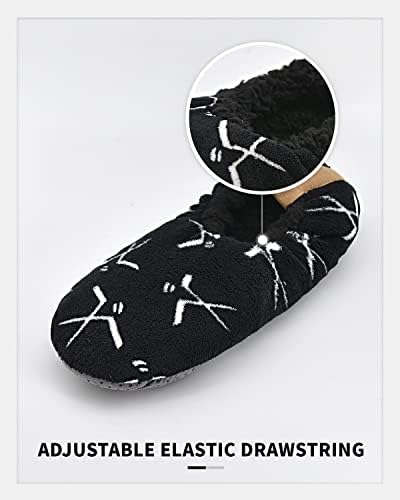 Warm Cozy Mens Slipper Socks