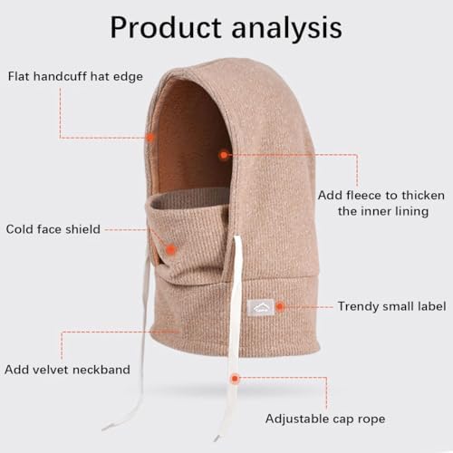 Kids Balaclava Ski Mask Adjustable 3 in 1 Face Cover