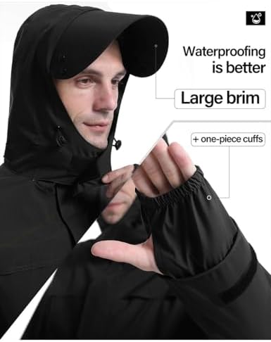 iCreek Eco-Friendly Waterproof jacket and pants 2 in 1 Set