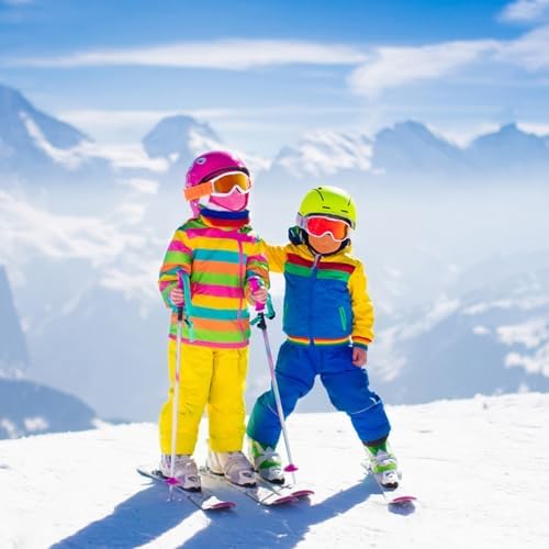 Kids Fleece Balaclava Ski Mask Windproof Face Mask for Winter