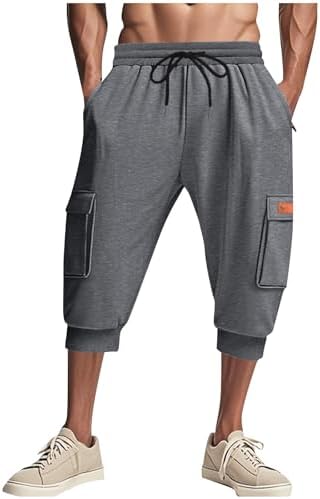 Premium Elastic Waist Cargo Shorts for Men