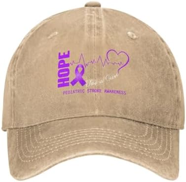Hope for a Cure - Pediatric Stroke Awareness Baseball Cap