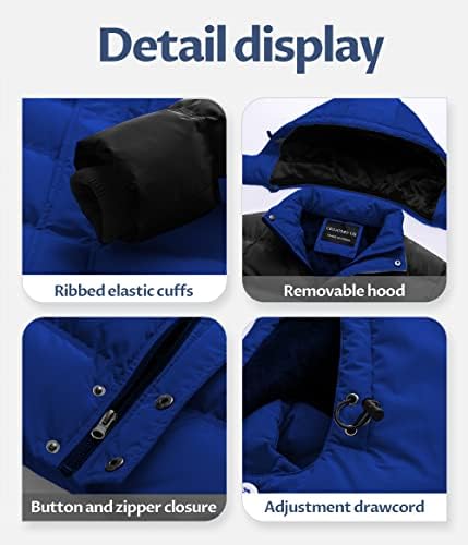 Warm B Insulated Parka Winter Jacket