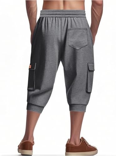 Premium Elastic Waist Cargo Shorts for Men