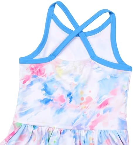 MODAFANS Girls Tennis Golf Dress athletic pleated and stylish