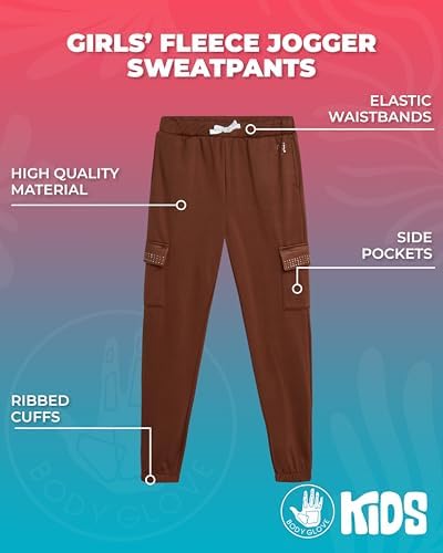 -Pack of Super Soft and Comfortable sweatpants for Girls