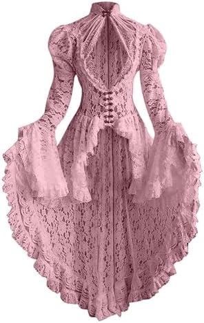 Victorian Lace Bell Sleeve Dresses