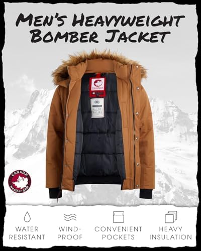 Sturdy Outdoor Winter Jacket for Men Durable Waterproof