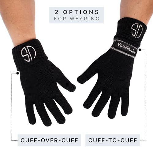 Merino Wool Winter Gloves
