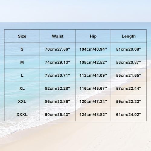 Finelylove Mens Summer Casual Beach Shorts Relaxed Fit Easy-Wear