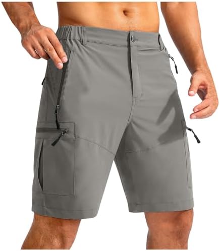 Mens Casual Golf Shorts Summer Stretch Casual Shorts