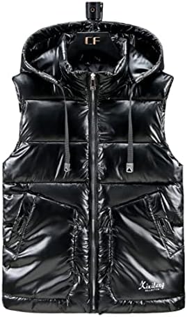 Quick-Dry Water Repellent Puffer Vest with Space POD Big-Hitting