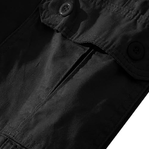 Xiaojmake Mens Cargo Workout Shorts Camo Design Elastic Waist Multiple Pockets