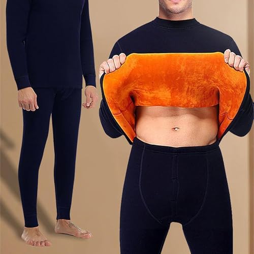 Warm Comfy Mens Compression Thermal Underwear for Winter