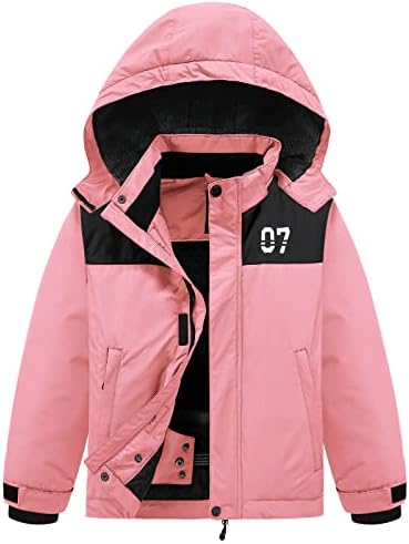 FREE SOLDIER Boys Girls Waterproof Ski Jacket
