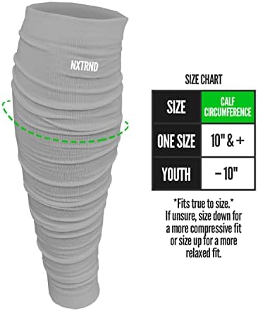 Stylish Compression Leg Sleeves for Football More