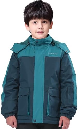 Boys Waterproof Ski Jacket for Winter
