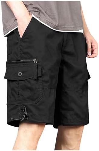 Mens Summer Cotton Bermuda Shorts Casual Trendy erad for Men