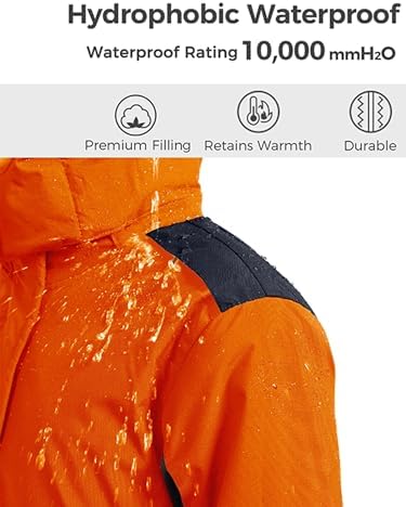 WantDo Boys Waterproof Ski Jacket
