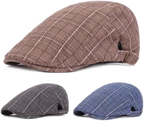 Adjustable Flat-Collared Cabie Hat for Men