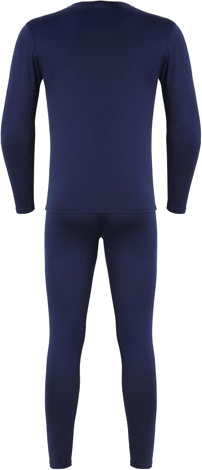 Black Compression Shirt Mens Base Layer Thermal Underwear for Cold Weather