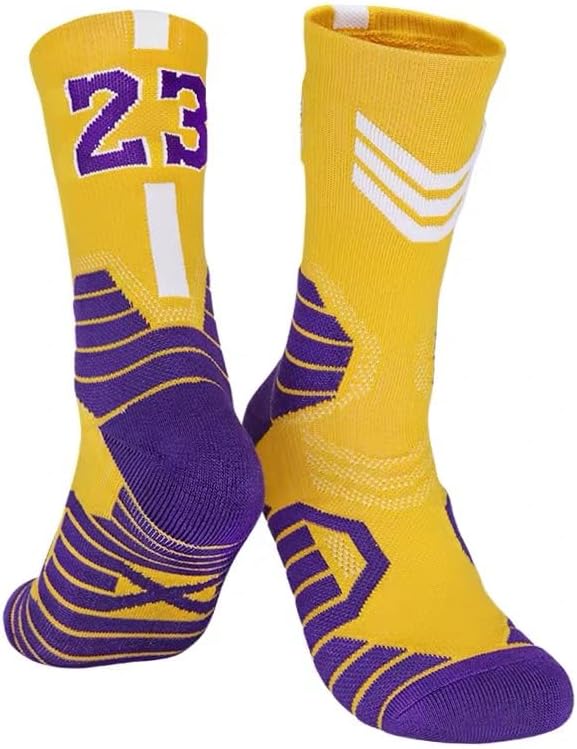 Youth Basketball Jersey Shorts Socks Set for Kids 6-13 Years