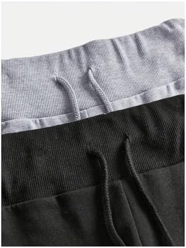SOLY HUX Elastic High-Waisted Flared Leg Sweatpants