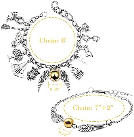 Fancy Space Wizardry- Themed Adjustable Charm Bracelet Set for Kids and Adults