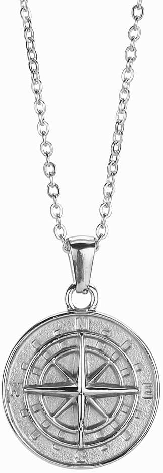 To My Son Compass Necklace Gift Box