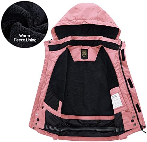 FREE SOLDIER Boys Girls Waterproof Ski Jacket