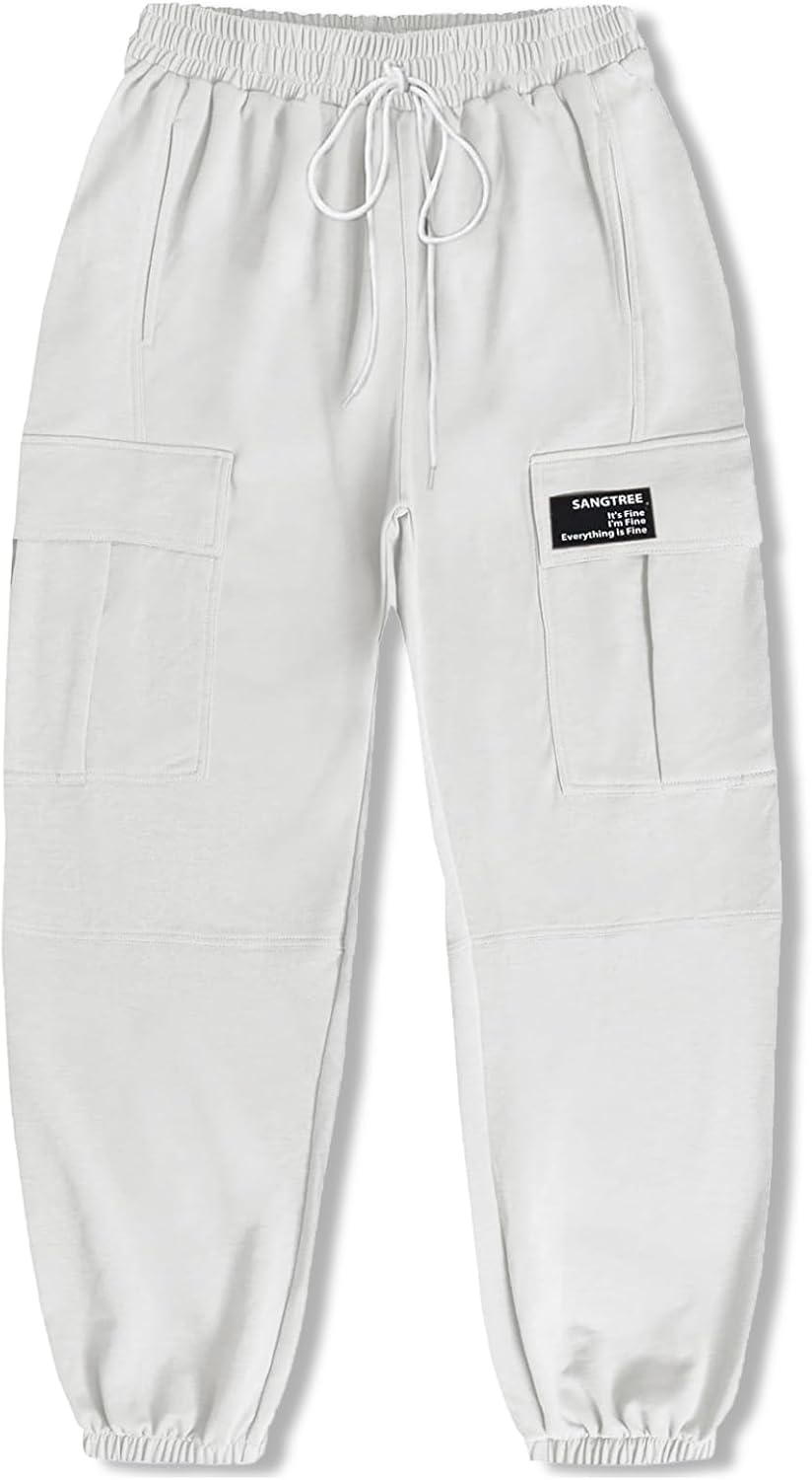 High-Quality Drawstring Cargo Jogger Pants for Women