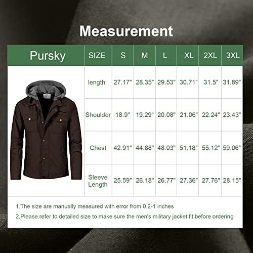 Pursky Military Field Jacket
