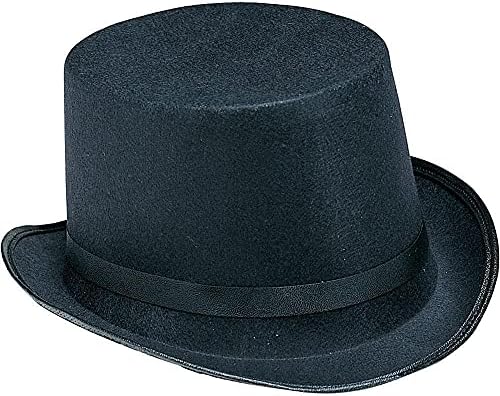 Kids Black Fedora Top Hat - Halloween Cosplay Perfect Choice