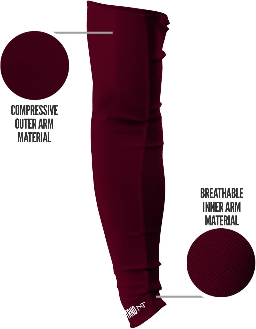 NXT NXTRND Air-TEK Arm Sleeves Breathable Durable and Perfect for Athletes