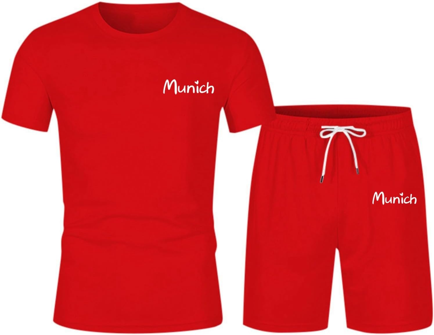Mens Two-Piece Summer Outfits Set