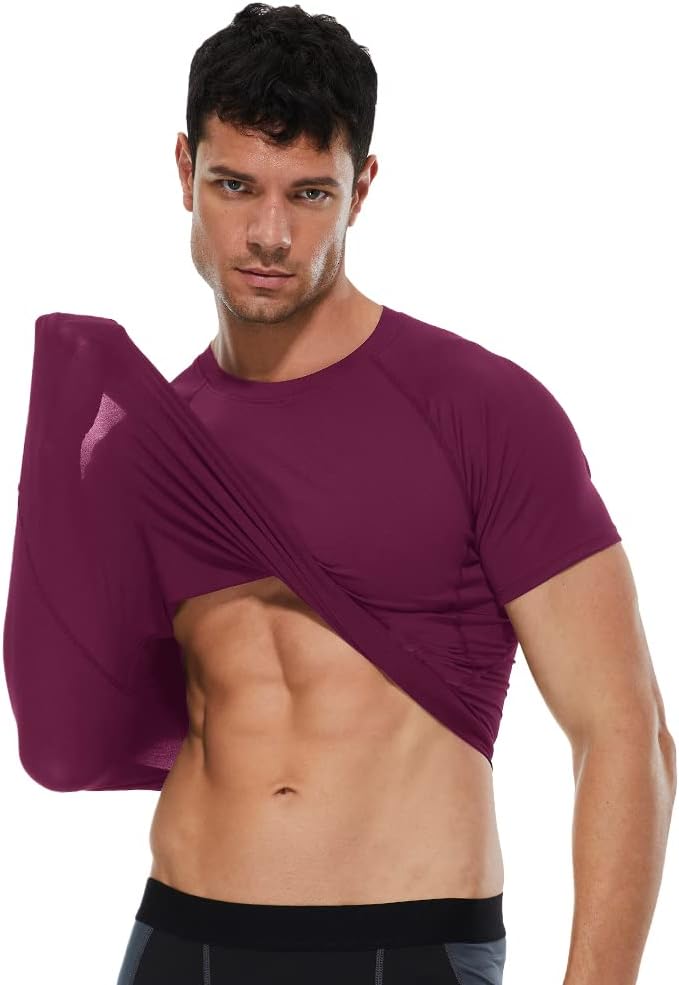 Compression Moisture Wicking T-Shirt for Men