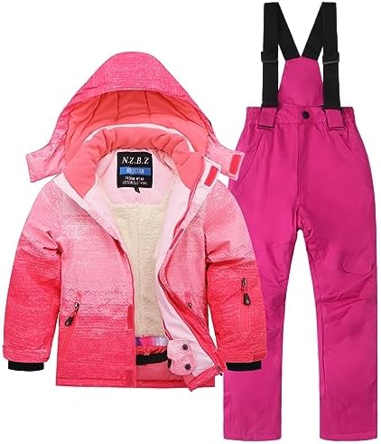 Kids Skiing Set - Raining Snow Protection for Boys Girls