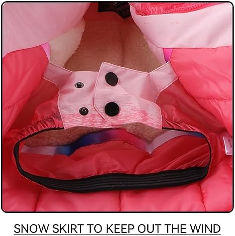 Kids Skiing Set - Raining Snow Protection for Boys Girls