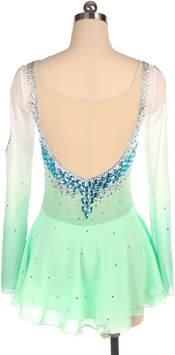 Winter Skating Figure Skating Dress Kids for Girls